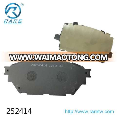 brake pad 252414 canter Brake Pads For High Quality Ceramic Brake Pad